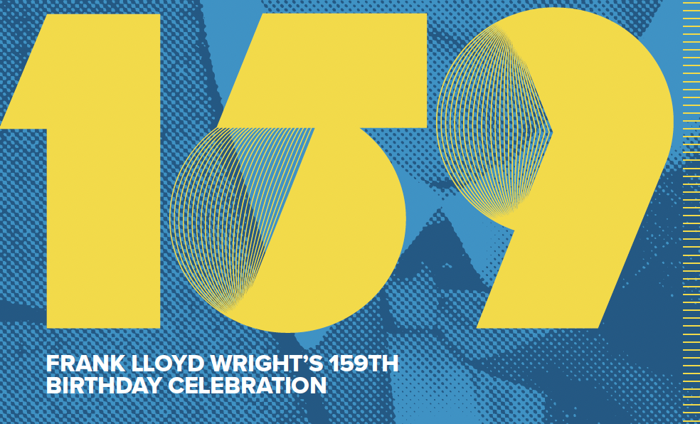 Tickets for Frank Lloyd Wright's 159th Birthday Party