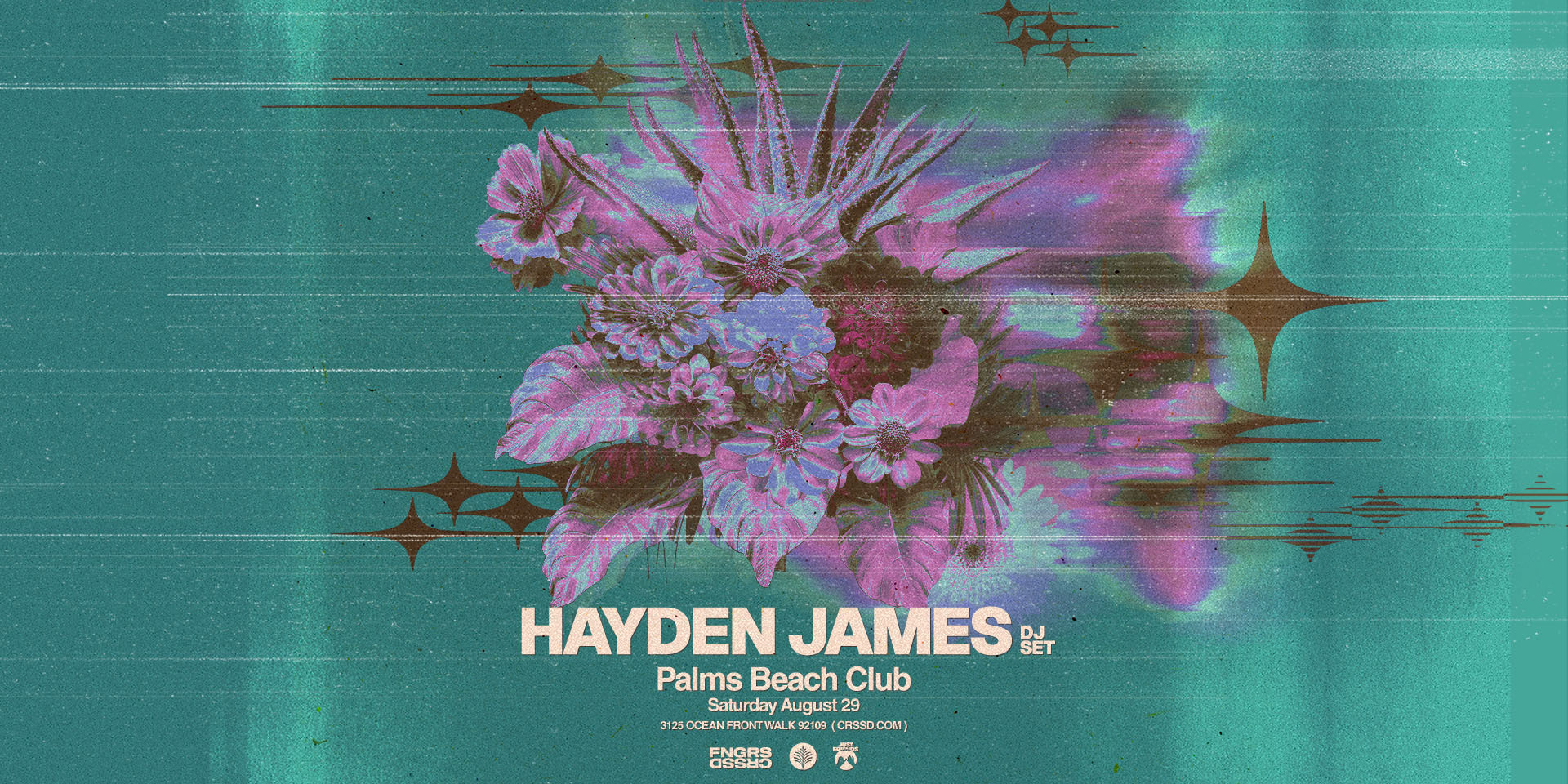 Tickets for FNGRS CRSSD presents HAYDEN JAMES at Palms Beach Club