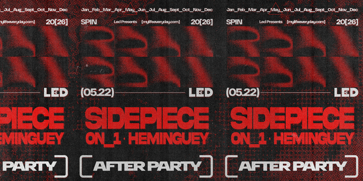 Tickets for LED presents SIDEPIECE [AFTER PARTY] at Spin Nightclub