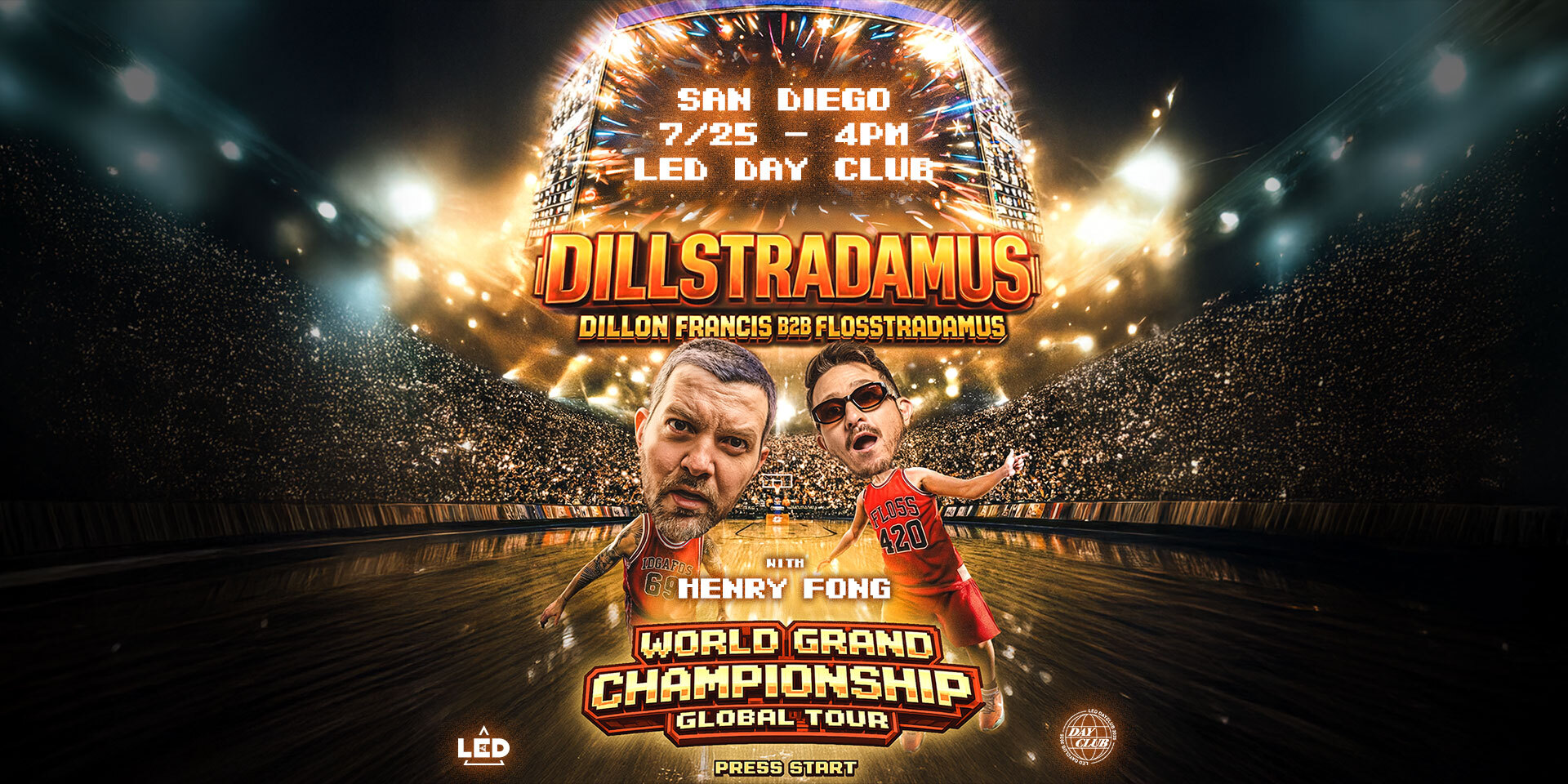 Tickets for LED presents DILLSTRADAMUS + HENRY FONG at LED Day Club
