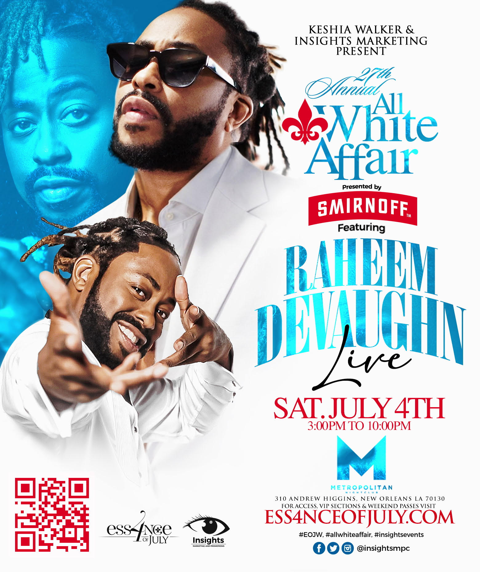Tickets for 27th Annual All White Affair (Sections Only)