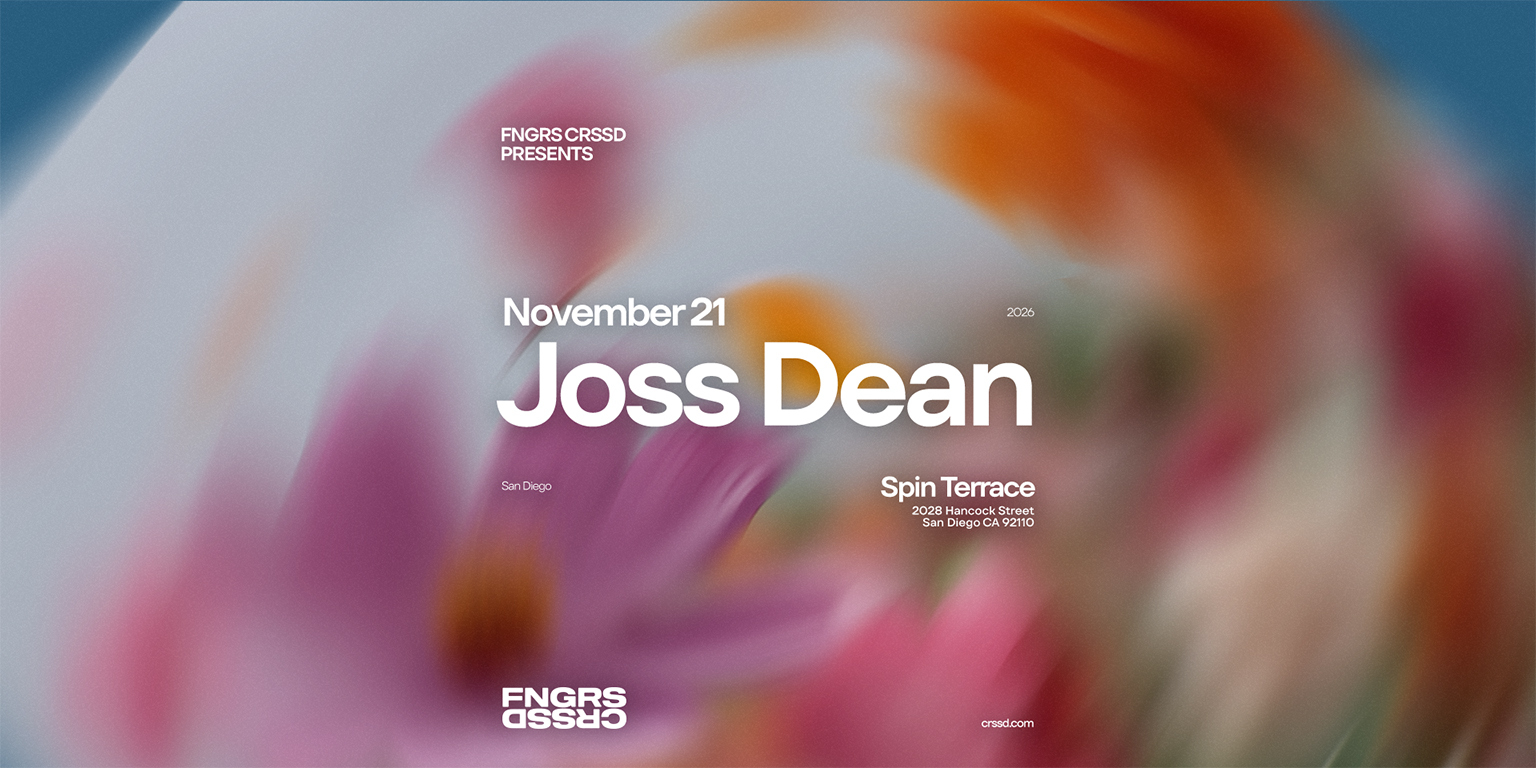 Tickets for FNGRS CRSSD presents JOSS DEAN at Spin Terrace