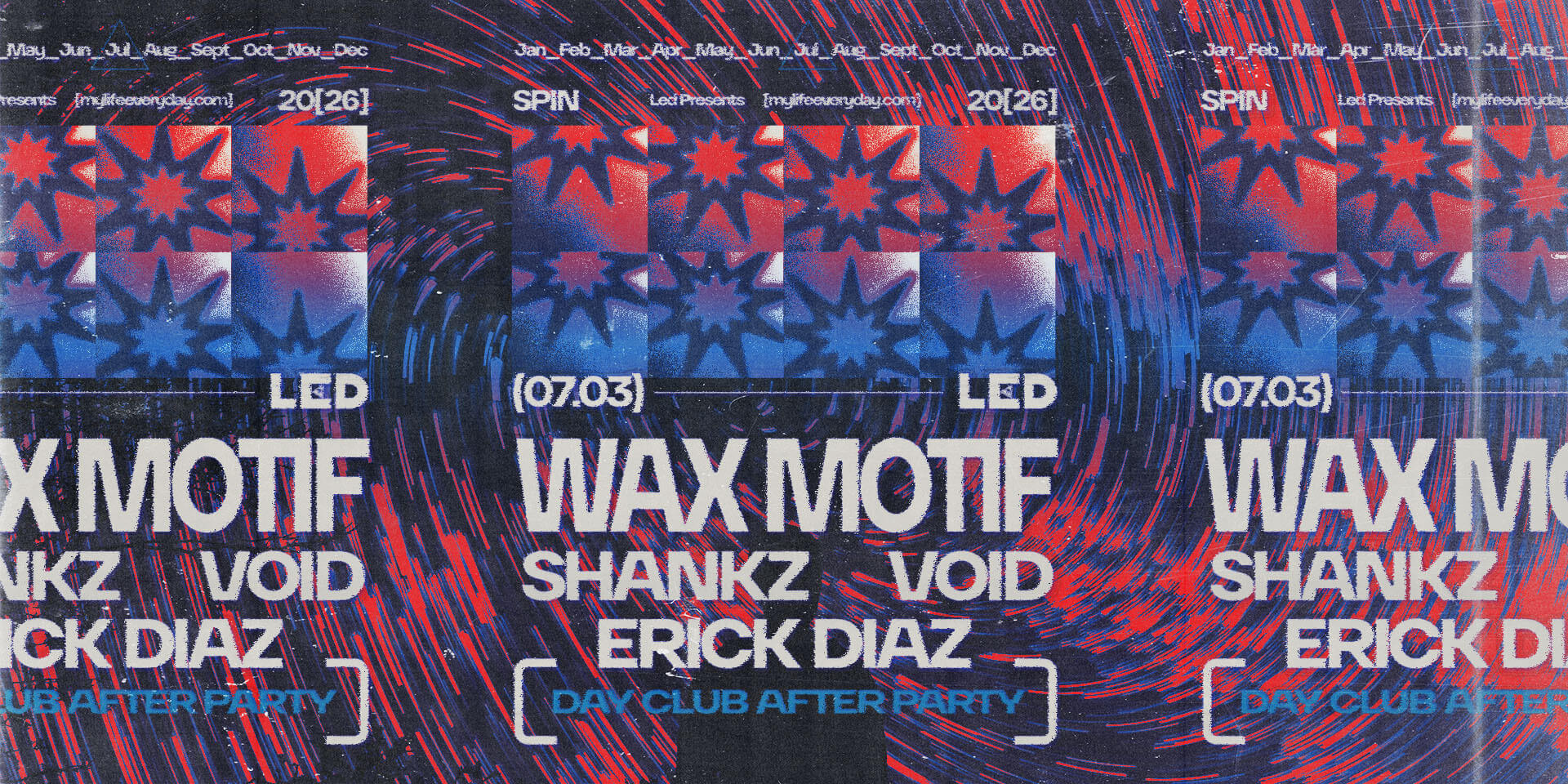 Tickets for LED presents WAX MOTIF [DAYCLUB AFTER PARTY!] at Spin Nightclub