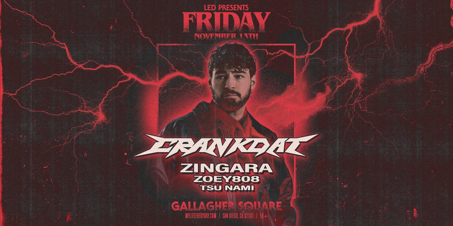 Tickets for LED Presents CRANKDAT + ZINGARA + more at Gallagher Square &ndash; Petco Park