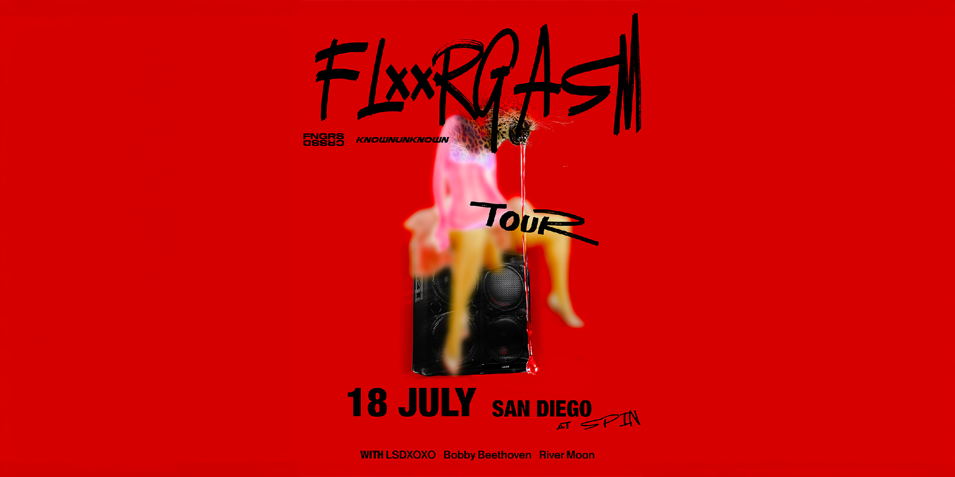Tickets for FNGRS CRSSD presents FLOORGASM with LSDXOXO at Spin Nightclub