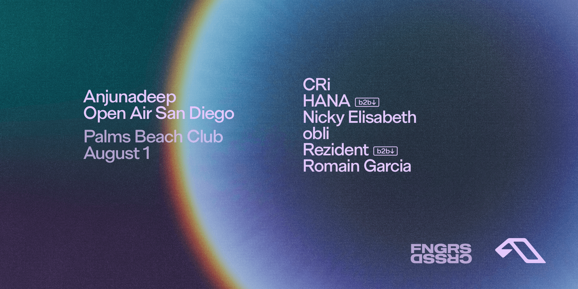 Tickets for FNGRS CRSSD presents ANJUNADEEP - OPEN AIR at Palms Beach Club
