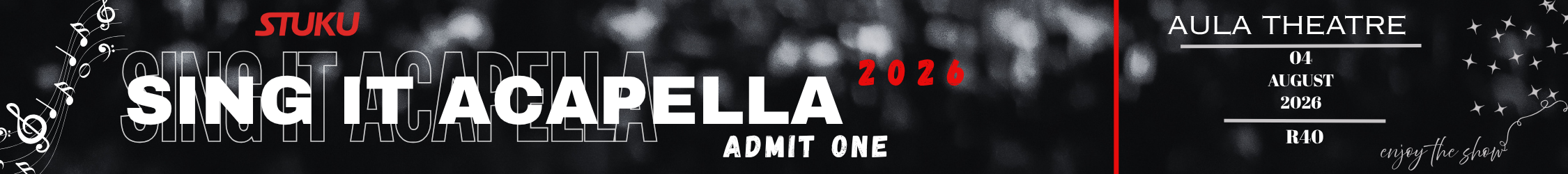 Tickets for Sing It Acapella Prelims- Aula Theatre