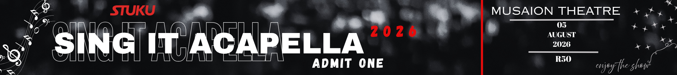 Tickets for Sing It Acapella Prelims- Musaion Theatre