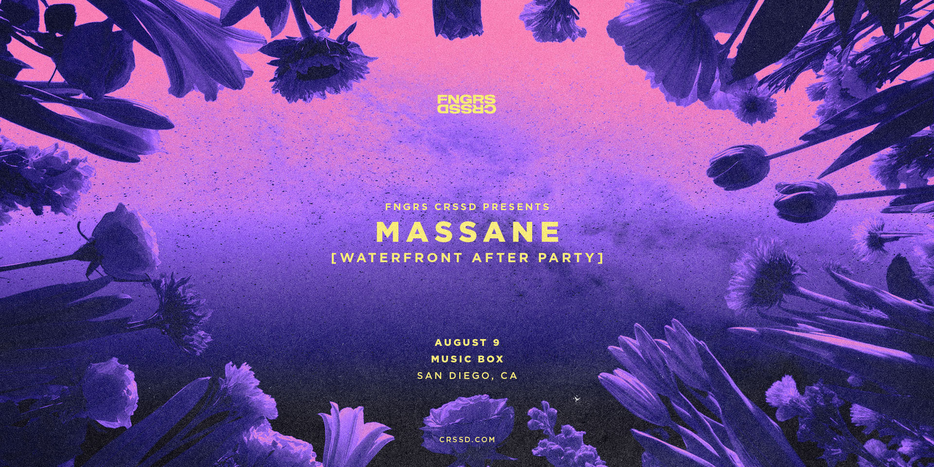 Tickets for FNGRS CRSSD presents MASSANE at Music Box [WATERFRONT AFTER PARTY]