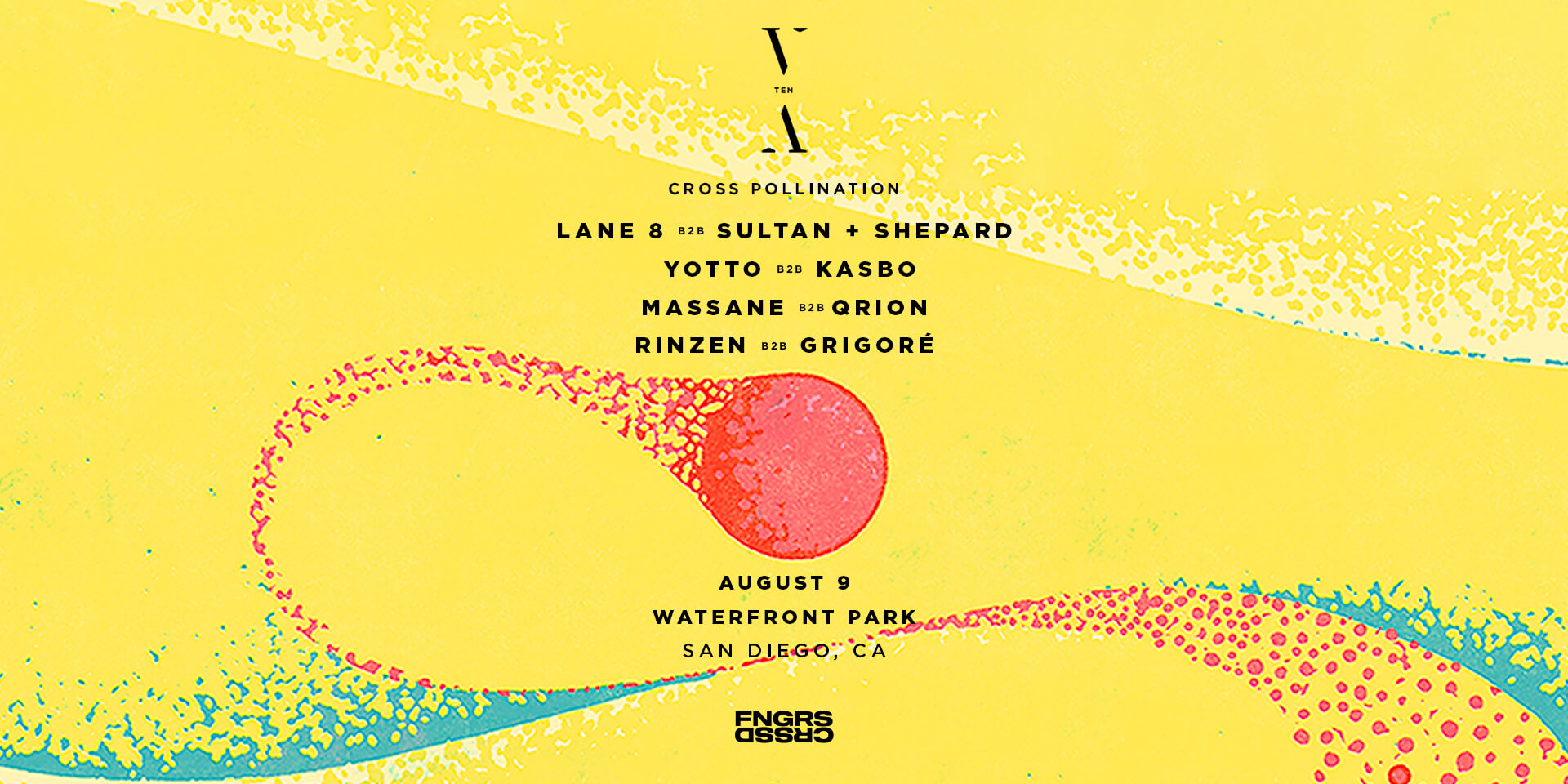 Tickets for FNGRS CRSSD x Cross Pollination Present: Lane 8 b2b Sultan + Shepard + more at Waterfront Park