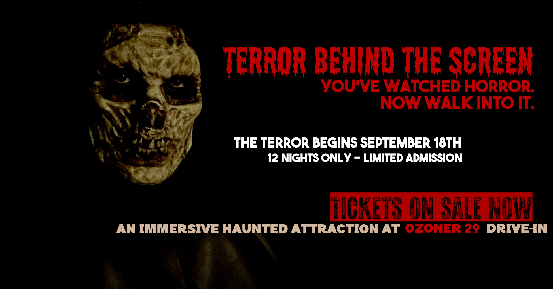Tickets for Terror Behind the Screen