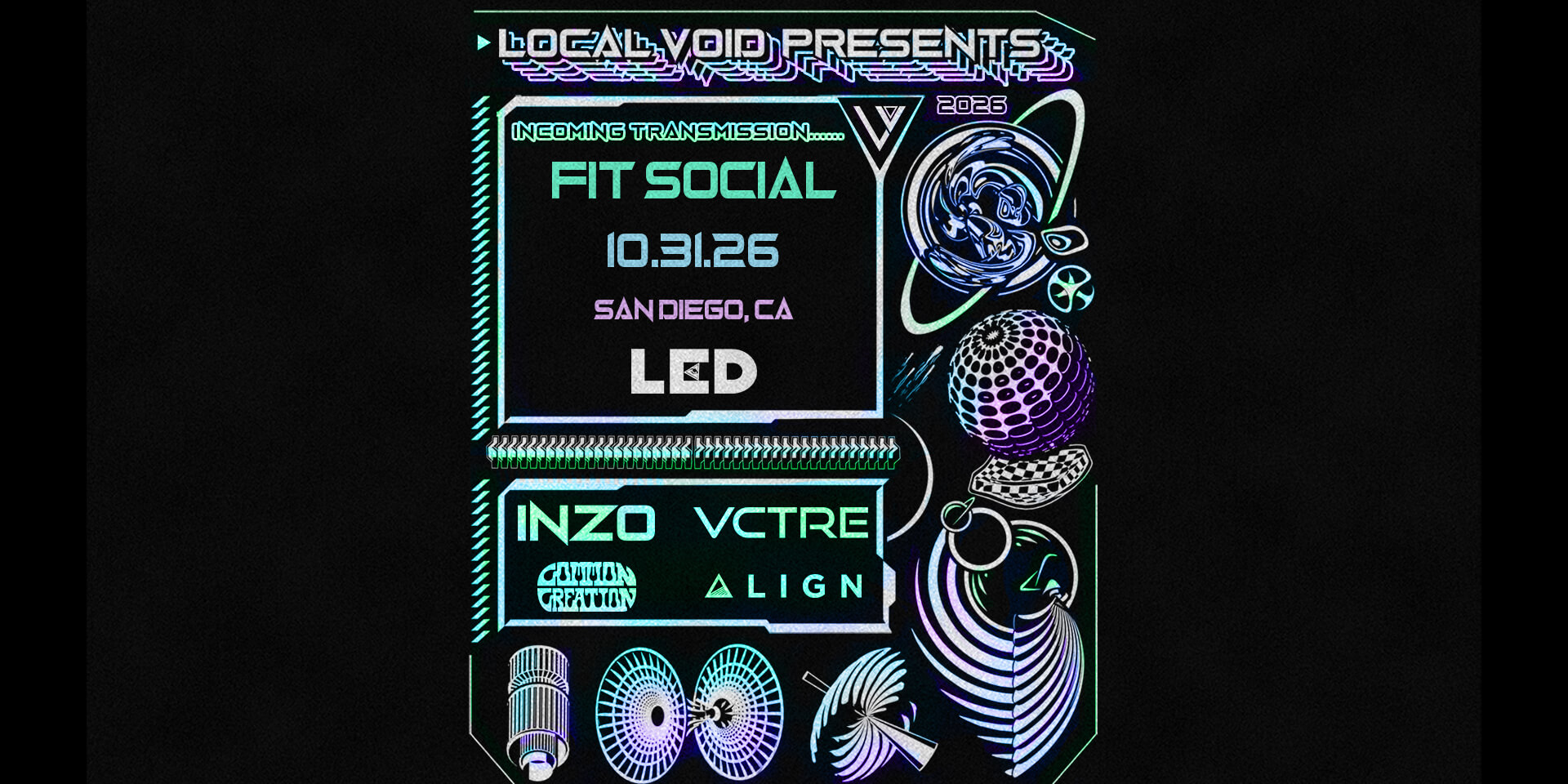 Tickets for LED presents INZO at Fit Social