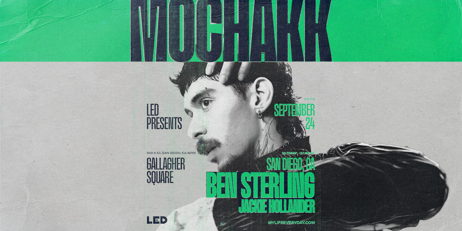 Tickets for LED Presents MOCHAKK + BEN STERLING + JACKIE HOLLANDER at Gallagher Square &ndash; Petco Park