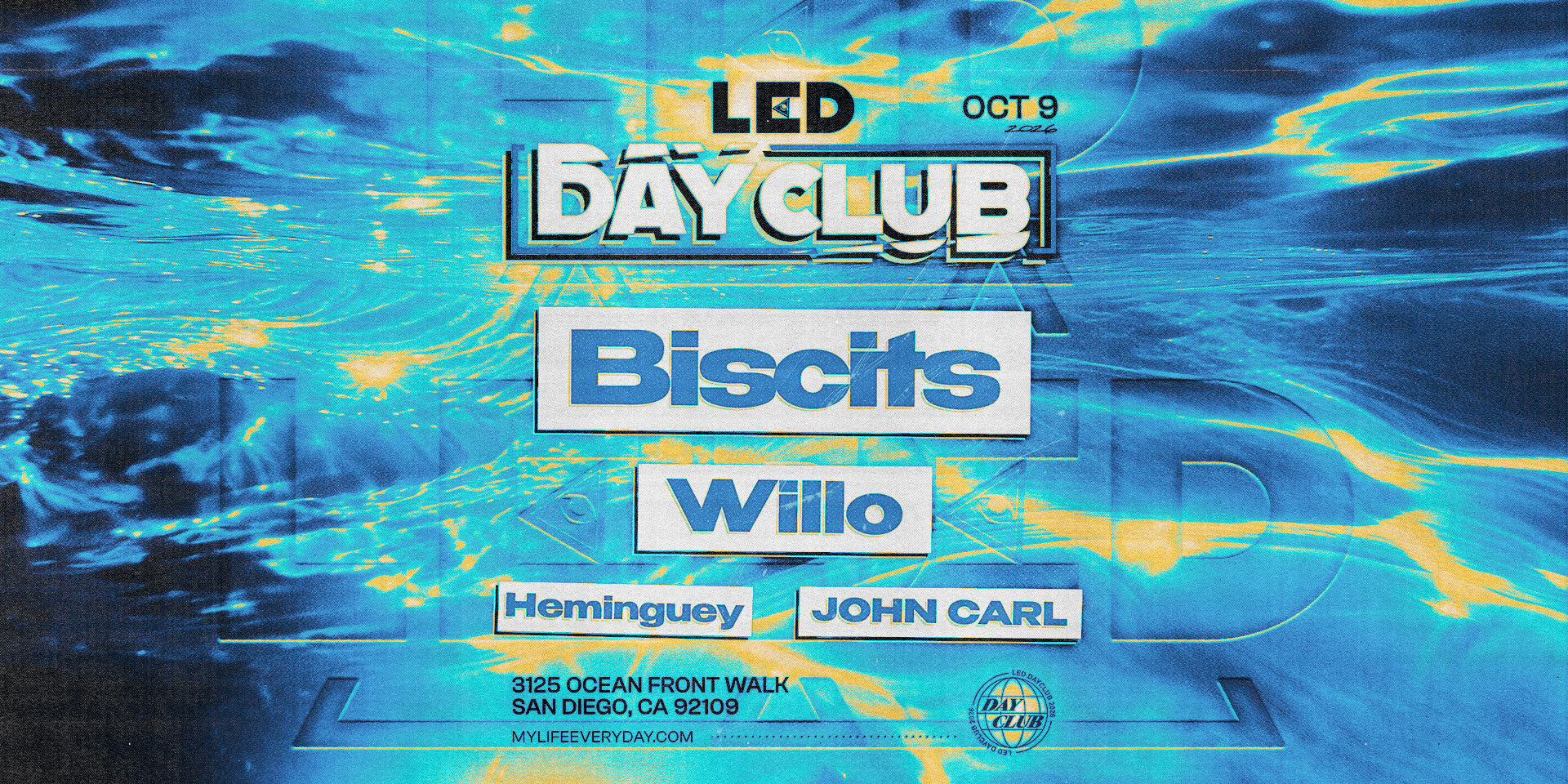 Tickets for LED presents BISCITS + WILLO at LED DAY CLUB