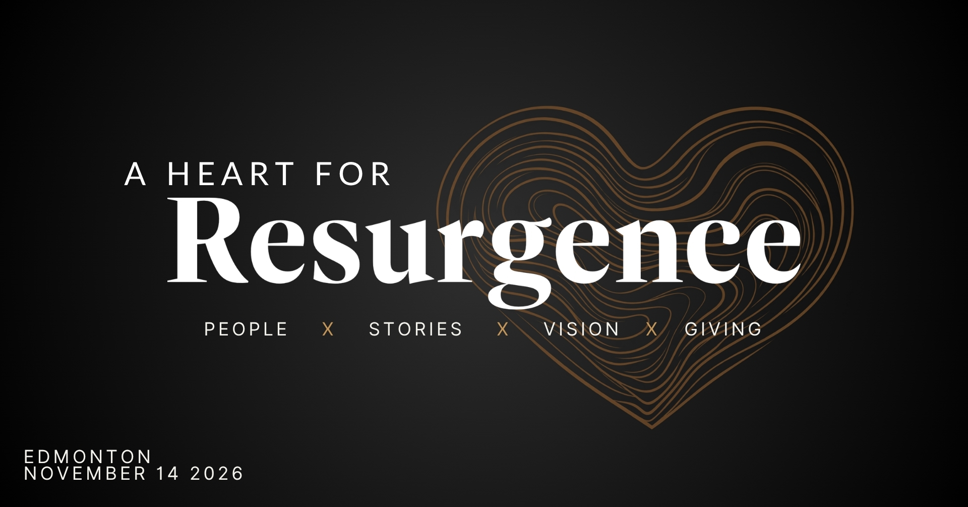Tickets for A Heart for Resurgence 2026 - Edmonton