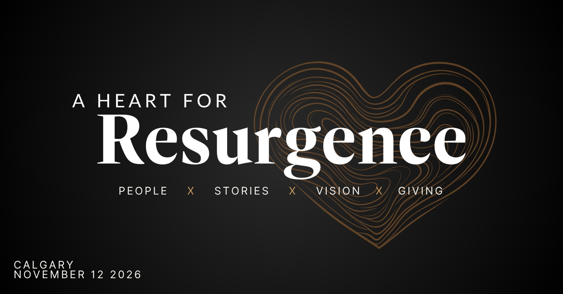 Tickets for A Heart for Resurgence 2026 - Calgary