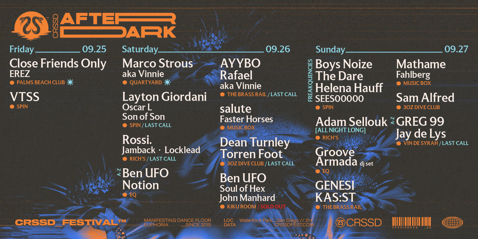 Tickets for FNGRS CRSSD x CRSSD FESTIVAL present ROSSI. + JAMBACK + LOCKLEAD at Rich's