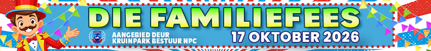 Tickets for Die Familiefees Aangebied Deur Kruinpark Bestuur