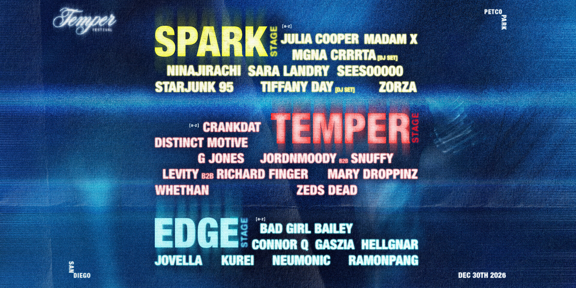 Tickets for LED Presents TEMPER FESTIVAL