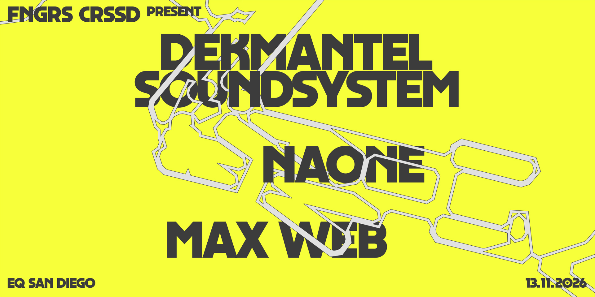 Tickets for FNGRS CRSSD presents DEKMANTEL SOUNDSYSTEM at EQ