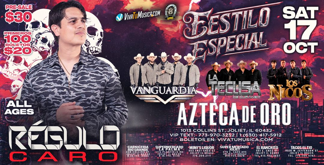 Tickets for REGULO CARO @ *AZTECA DE ORO*