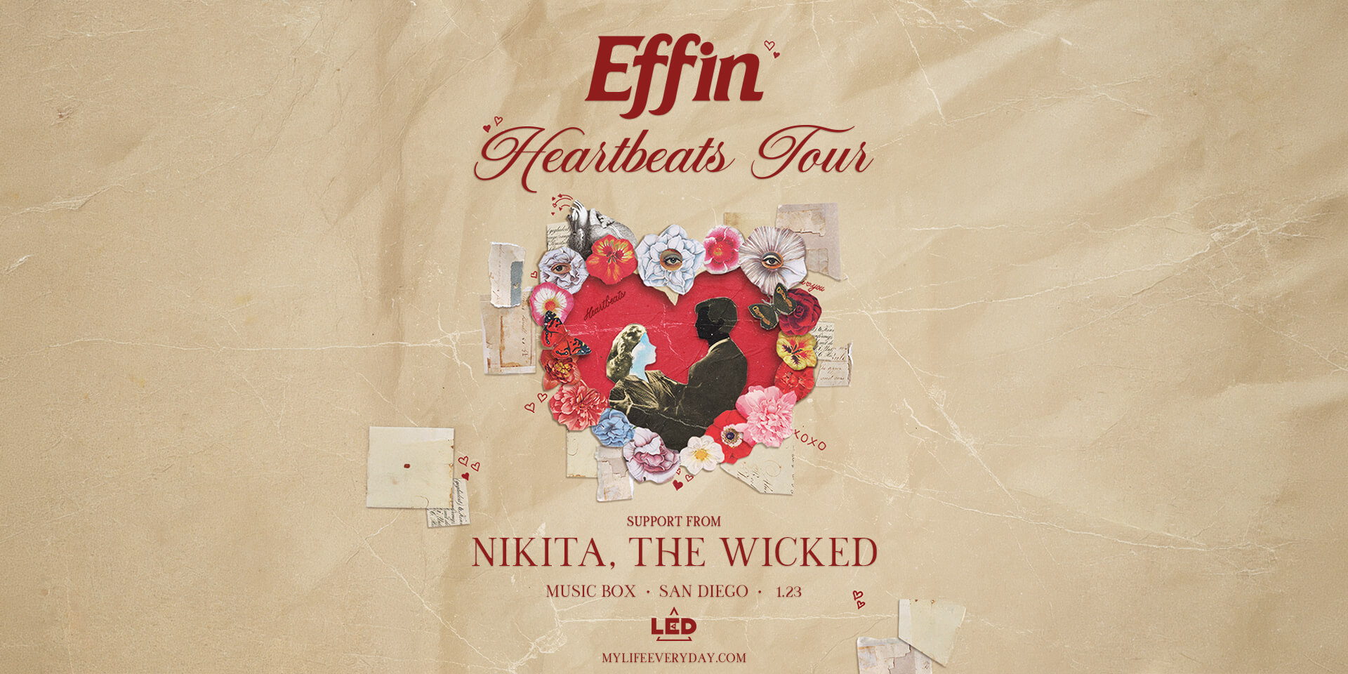Tickets for LED presents EFFIN + NIKITA, THE WICKED at Music Box