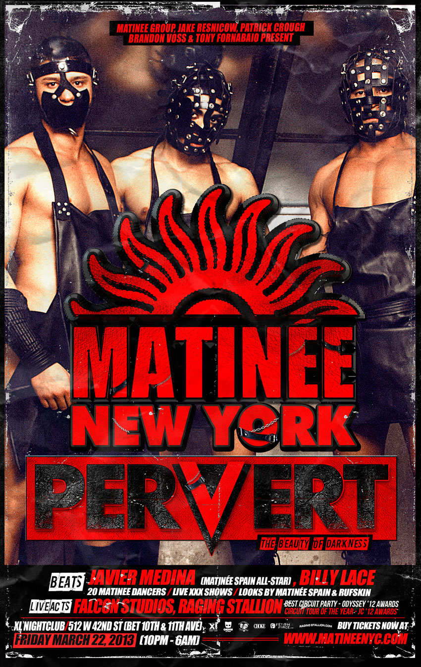 Tickets for MATINEE NEW YORK: PERVERT